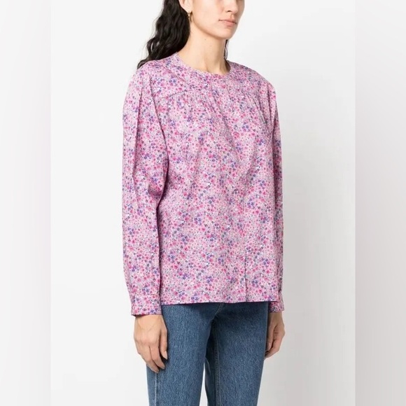 Xala long-sleeve blouse from BA&SH - Picture 3 of 13